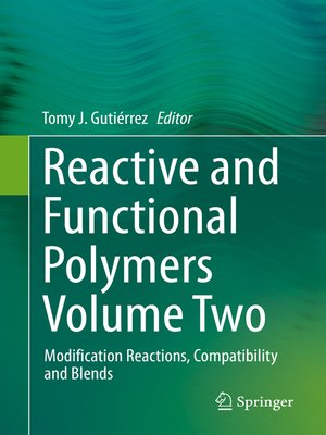 cover image of Reactive and Functional Polymers Volume Two